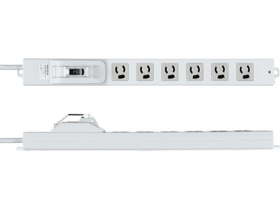 サンワサプライ 漏電ブレーカータップ(3P・6個口・1m) TAP-BR36LN-1が