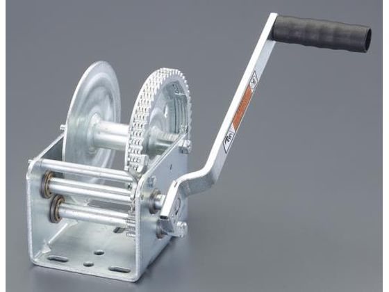 エスコ ハンドウィンチ 2スピード 907kg EA989RD-2