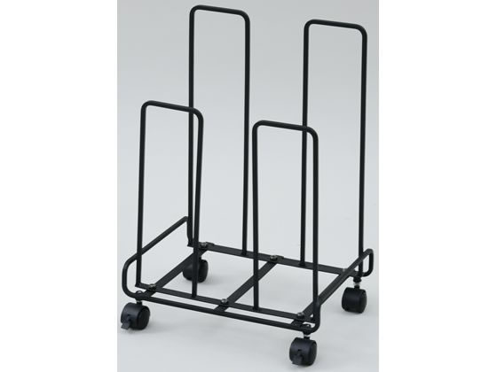YAMAZEN ダンボール収納ワゴン RDSW-165(BK) YAMAZEN ダンボール収納ワゴン RDSW-165(BK)