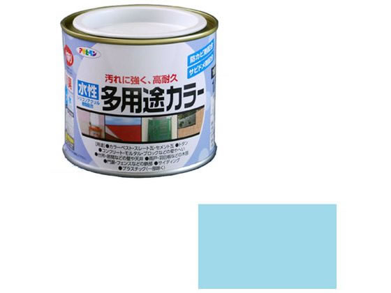 アサヒペン 水性多用途カラー 1／5L 水色
