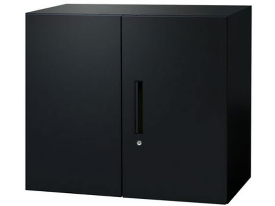 ●外寸：幅８８０×奥行４００×高さ７５０ｍｍ●カラー：ブラック●材質：本体・扉／スチール（粉体塗装）●鍵：シリンダー錠●付属品：棚板×１枚、鍵×２本、連結用部材●重量：２１．９ｋｇ●耐荷重：４０ｋｇ※