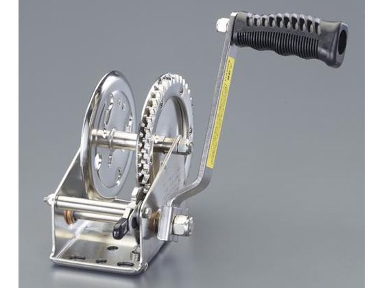 エスコ ハンドウィンチ ステンレス製 545kg EA989SC-21