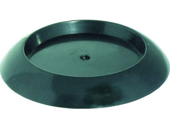 TRUSCO キャスタ-用受け皿 60MM 黒 12個入 TUK600-BK-12