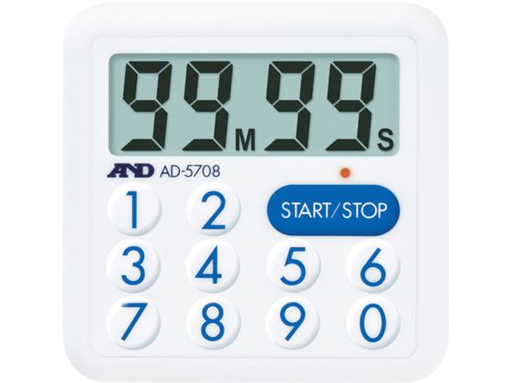 A & D 防滴100分間タイマー[LEDランプ付] AD5708