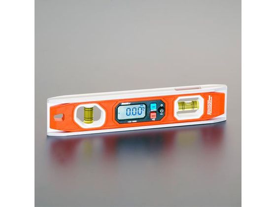 エスコ 水平器 デジタル 強力マグネット付 250mm EA721JD-2
