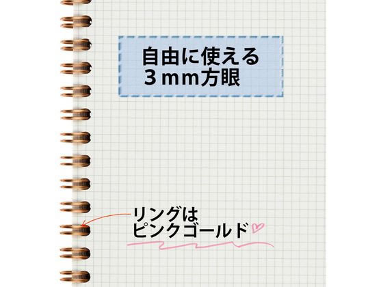 マルマン ノート セプトクルール A6 3mm 方眼罫 コンフォート ミント