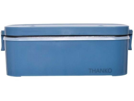 THANKO おひとりさま用超高速弁当箱炊飯器 藍 THANKO おひとりさま用超高速弁当箱炊飯器 藍