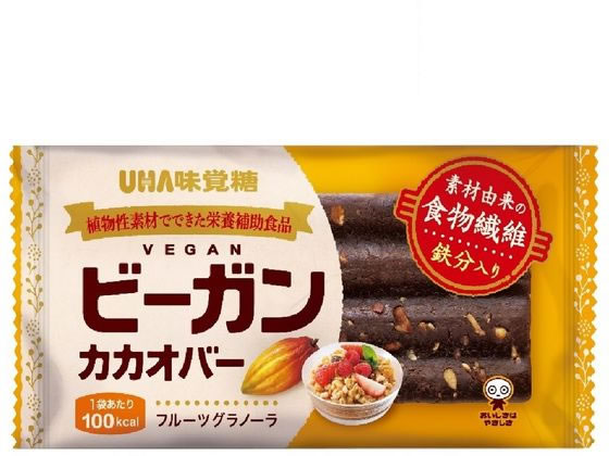 UHA味覚糖 ビーガンカカオバー フルーツグラノーラ 1本 UHA味覚糖 ビーガンカカオバー フルーツグラノーラ 1本