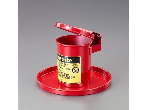 エスコ 工業用ダスト缶 セーフティー φ178×267mm 2L EA991JS-31が