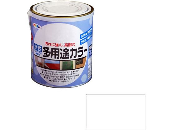 アサヒペン 水性多用途カラー 1.6L クリヤ