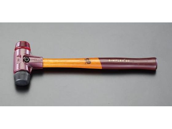 エスコ ハンマー 合成ゴム プラスティック 1550g 60mm EA575H-84