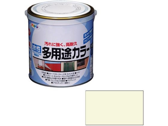 アサヒペン 水性多用途カラー 0.7L ミルキーホワイト