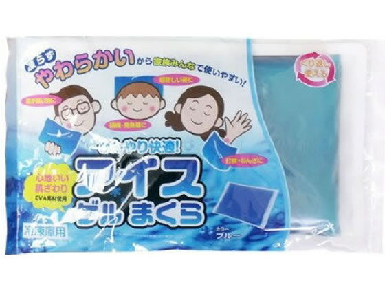 浅井商事 アイスゲルまくらブルー 浅井商事 アイスゲルまくらブルー