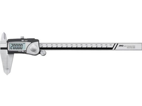 A & D 防滴ステンレスデジタルノギス 200mm AD5763-200