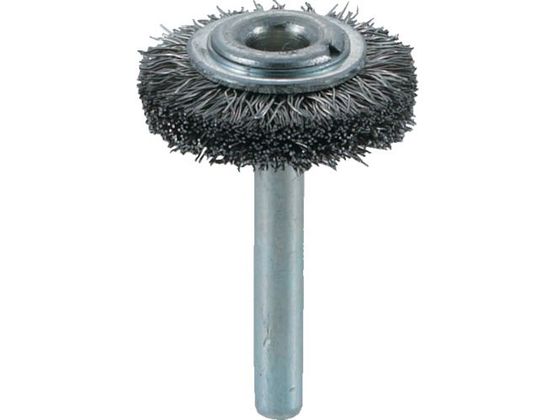 TRUSCO 軸付ホイールブラシ φ32×軸6 ステンレス線 線径0.3 TB-6203 TRUSCO 軸付ホイールブラシ φ32×軸6 ステンレス線 線径0.3 TB-6203