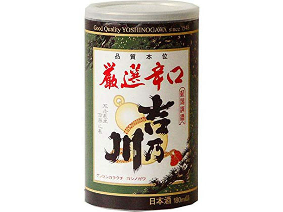 新潟 吉乃川 吉乃川 厳選辛口 アルミ缶 180ml