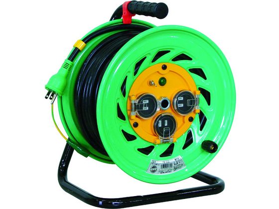 日動 電工ドラム 防雨防塵型100V アース付 30m FW-E33 日動 電工ドラム 防雨防塵型100V アース付 30m FW-E33