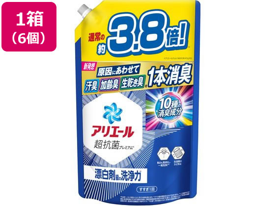 P & G アリエールジェル 詰替 ウルトラジャンボサイズ 1.55kg 6個