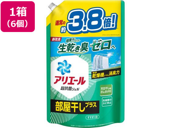 P & G アリエールジェル部屋干し詰替 ウルトラジャンボサイズ 1.48kg6個