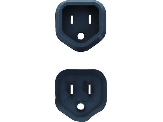 TRUSCO プラグ安全カバー3P用 50P入 ブラック PL3CAP-50P-BK