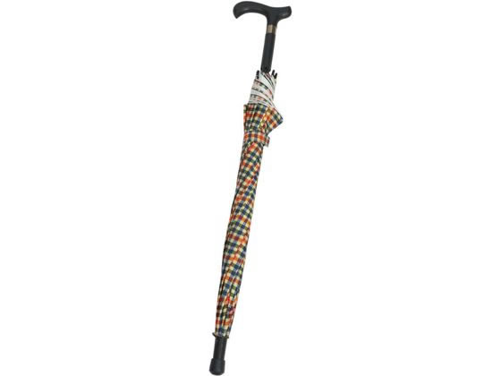 ファミリー・ライフ 晴雨兼用ステッキ傘 チェック a3544930 ファミリー・ライフ 晴雨兼用ステッキ傘 チェック a3544930