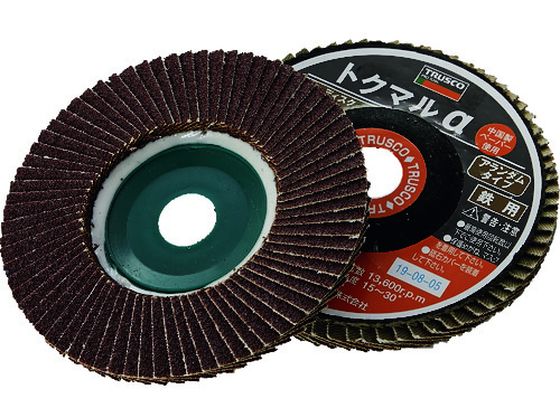 TRUSCO トクマルα アランダム Φ100 (10枚入) 60# GP-100TMAR TRUSCO トクマルα アランダム Φ100 (10枚入) 60# GP-100TMAR