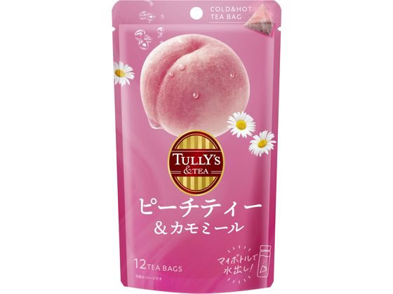 伊藤園 TULLY'S & TEA ピーチティ&カモミール 12袋 伊藤園 TULLY'S & TEA ピーチティ&カモミール 12袋