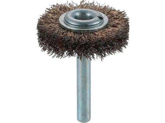 TRUSCO 軸付ホイールブラシ φ38×軸6 真鍮メッキ鋼線 線径0.25 TB-6211 TRUSCO 軸付ホイールブラシ φ38×軸6 真鍮メッキ鋼線 線径0.25 TB-6211