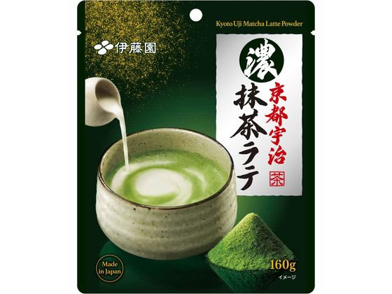 伊藤園 濃い京都宇治抹茶ラテ160g 伊藤園 濃い京都宇治抹茶ラテ160g