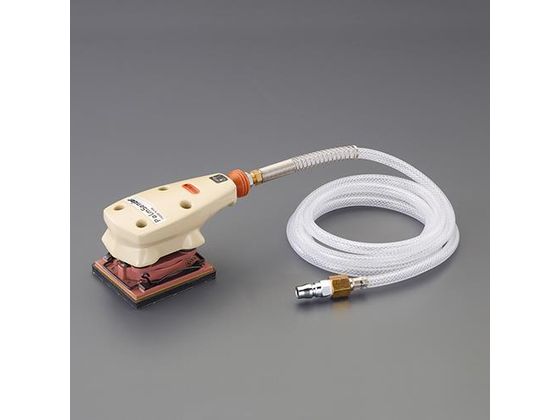 ●使用コンプレッサー：２．２ｋＷ●使用圧力：０．６３ＭＰａ●回転数：１５０００ｒｐｍ●エアー消費量：１４５Ｌ／ｍｉｎ●重量（ｇ）：５００●吸入口：Ｒｃ１／４"●パッドサイズ：７５×８２ｍｍ●