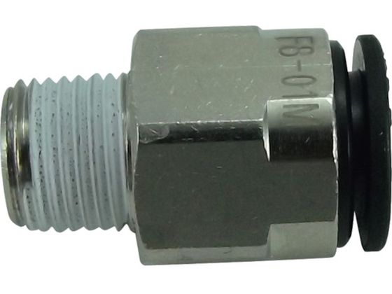 チヨダ ファイブメイルコネクタ 8mm・R1/8 F8-01M チヨダ ファイブメイルコネクタ 8mm・R1/8 F8-01M