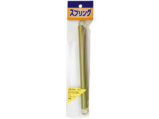 WAKI 鉄引きバネ 2×15×200mm SR-2141