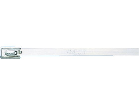 ●型番：MLT10H-LP316●入数：50本●色：シルバー ●幅（mm）：7．9 ●厚さ（mm）：0．25 ●長さ（mm）：254 ●最大結束径（mm）：254 ●引張強度（N）：2002 ●推奨工