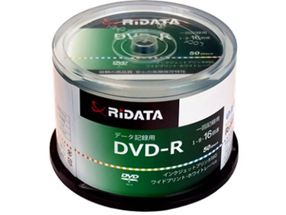 RITEK データ用DVD-R 50枚 D-R47GPW50RDC