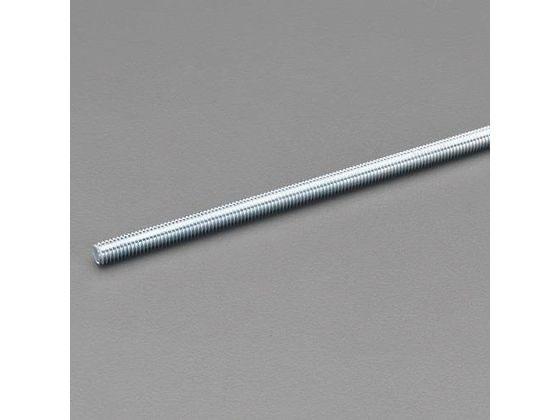 エスコ W 3/8"×1.0m 全ねじボルト 鉄ユニクロ製 EA949HL-43 エスコ W 3/8"×1.0m 全ねじボルト 鉄ユニクロ製 EA949HL-43