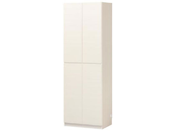 白井産業 壁面キャビネット ホワイト POR-1860SLWH