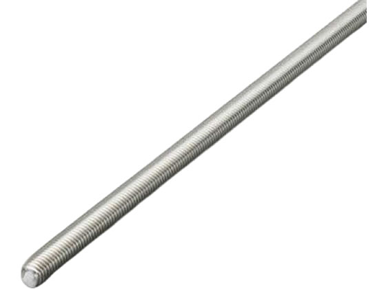 エスコ W 1/4"×1.0m 全ねじボルト ステンレス製 EA949HL-52 エスコ W 1/4"×1.0m 全ねじボルト ステンレス製 EA949HL-52