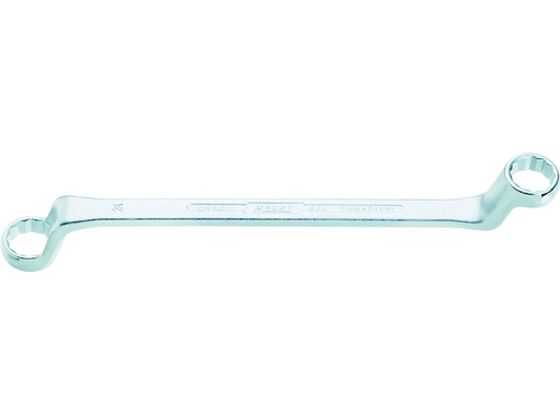 HAZET 両口めがねレンチ(75度ディープオフセット) 24×26mm 630-24X26 HAZET 両口めがねレンチ(75度ディープオフセット) 24×26mm 630-24X26