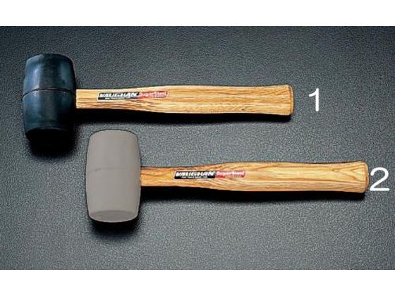 エスコ ゴムハンマー 黒 560g 57×270mm EA575VJ-1