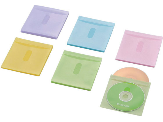 エレコム Blu-ray DVD CD用 不織布ケース 30枚 CCD-NIWB60ASO