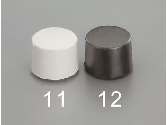 エスコ ゴムヘッド 交換用 50mm 白 EA575VM-11