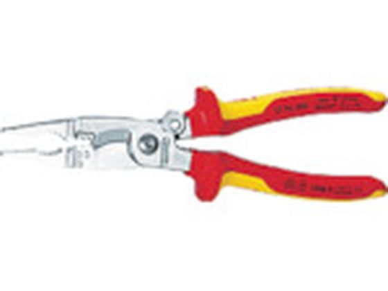 KNIPEX 1396-200 絶縁エレクトロプライヤー(スプリング付) 1396-200 KNIPEX 1396-200 絶縁エレクトロプライヤー(スプリング付) 1396-200