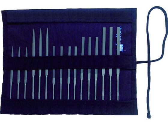 バローベ LA2401-2402 精密ヤスリ16本セット 専用布ケース付 LA2401-2402-16P-SET バローベ LA2401-2402 精密ヤスリ16本セット 専用布ケース付 LA2401-2402-16P-SET