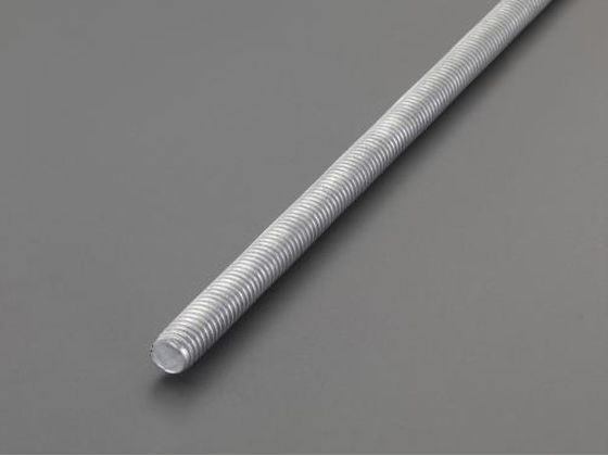 エスコ W3/8"×1000mm 全ねじボルト どぶメッキ EA949HL-133 エスコ W3/8"×1000mm 全ねじボルト どぶメッキ EA949HL-133