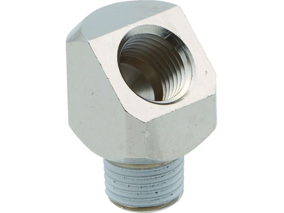 チヨダ 45度エルボ Rc3／8・R3／8 PL45-3F-3M