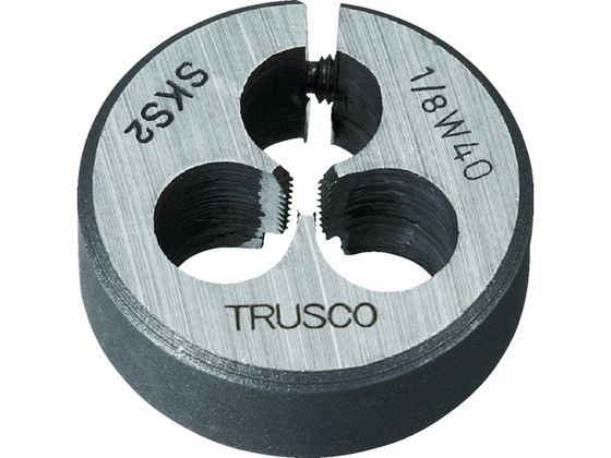 TRUSCO 丸ダイス 25径 ウイットねじ 3/16W24 (SKS) T25D-3 16W24 TRUSCO 丸ダイス 25径 ウイットねじ 3/16W24 (SKS) T25D-3 16W24