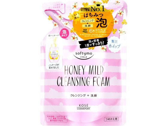 コーセー ソフティモ クレンジングフォームハニーマイルドつめかえ用 170mL