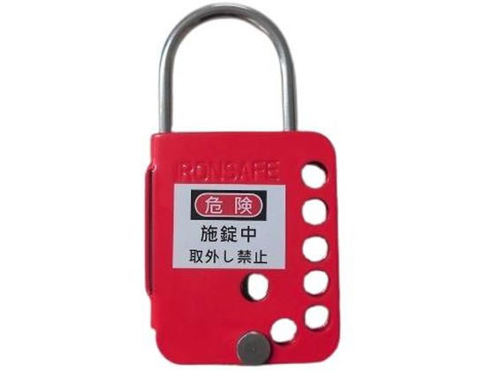 エスコ 58x110mm ロックアウトハスプ ステンレス製 EA983TB-6 エスコ 58x110mm ロックアウトハスプ ステンレス製 EA983TB-6
