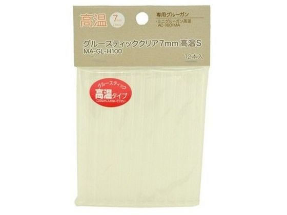 松村工芸 グルースティッククリア7mm 高温S 12本入 MA-GL-H100