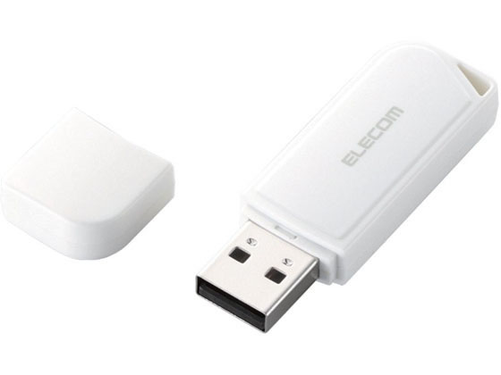 エレコム USBメモリー 4GB ホワイト MF-HMU204GWH エレコム USBメモリー 4GB ホワイト MF-HMU204GWH